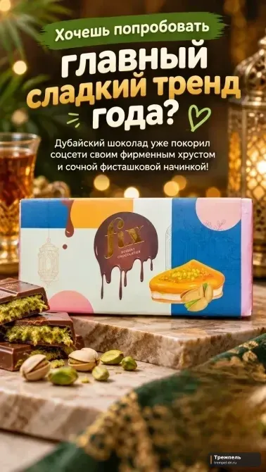 Дубайский шоколад Фикс