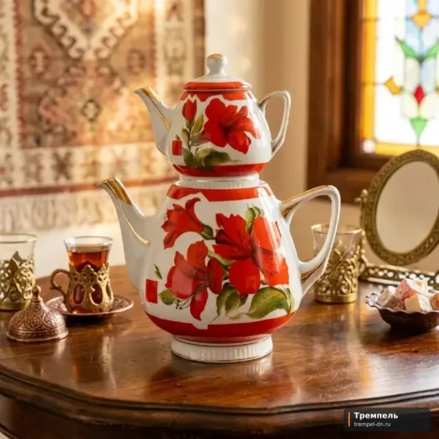 Чайник фарфоровый ссср